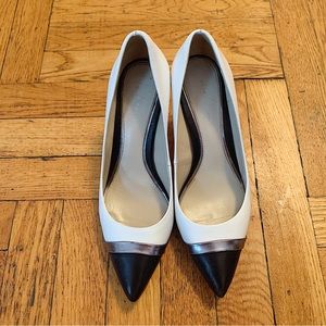 🚫SOLD🚫 ELIE TAHARI Black and White Heels Size 8.5